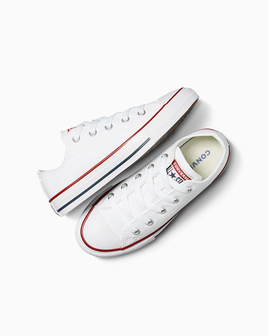 Dívčí Boty Nízké Converse Chuck Taylor All Star Classic Bílé | CZ IBWL54